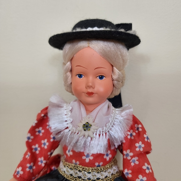 Vintage Original Schmider Trachten German Doll Franzi Salzburg Traditional Dress - Picture 3 of 9
